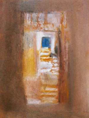 Red House Interior (SOLD) Red House Interior - Caron Coldwell