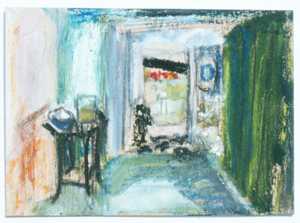 Green Interior (SOLD) Green Interior - Caron Coldwell