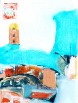 Boys Fishing (SOLD) Boys Fishing - Caron Coldwell