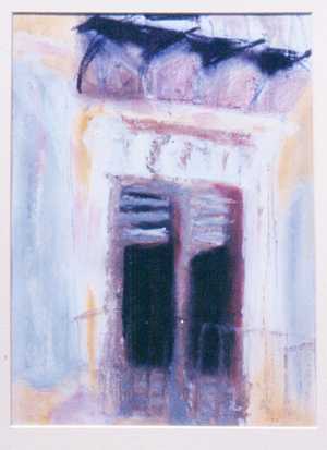 Ouzo Balcony (SOLD) Ouzo Balcony - Caron Coldwell