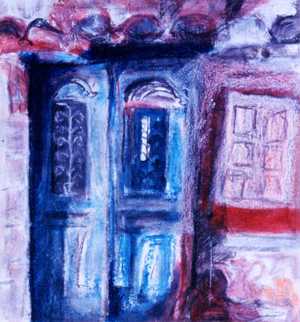 Spetses Doorway - Caron Coldwell