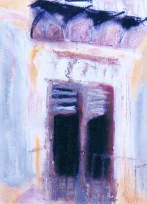 Ouzo Balcony (SOLD) Ouzo Balcony - Caron Coldwell