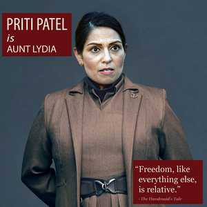 Priti Patel is Aunt Lydia - Gordon Coldwell
