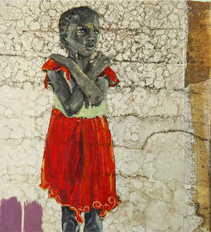 Girl in a Red Dress - Caron Coldwell